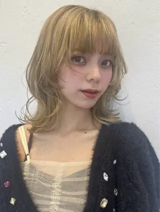 ショート ミルキーな暖色 🩰 girly ♡ ノアのヘアスタイル