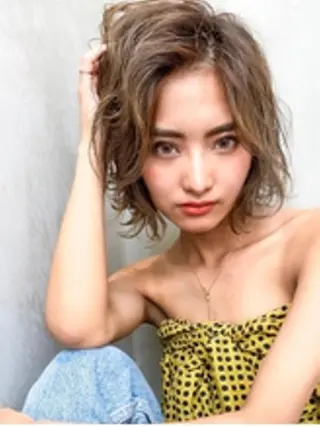 ミディアム カラー リピート率No.1✨ ユウキのヘアスタイル