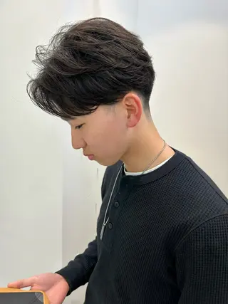 メンズ メンズパーマ/波巻き 桜井凌平のヘアスタイル