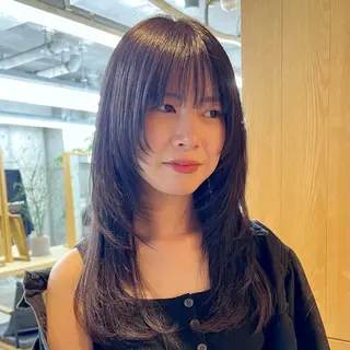 ロング /似合わせカット/ 大人カジュアルのヘアスタイル