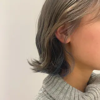 ショート カラー ヘアアレンジ 和歌山韓国ヘア🌙 MOEのヘアスタイル