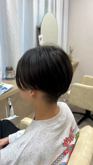 メンズ 山下 稚葉 艶髪/透明感カラーのヘアスタイル