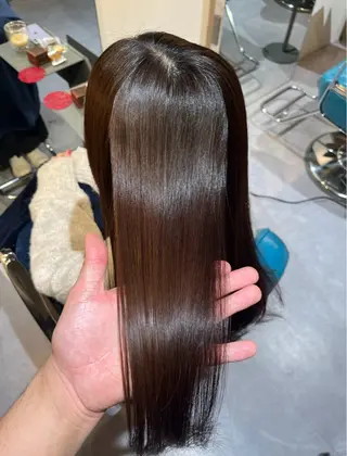 ロング 必ず笑顔で帰っていた だきます！安田祐貴のヘアスタイル