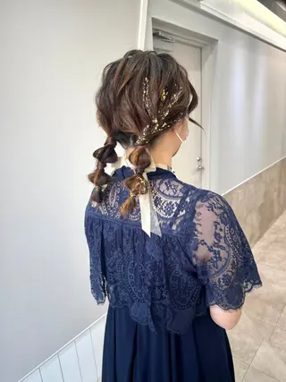 セミロング 三輪 恭平のヘアスタイル