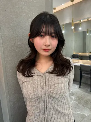 ロング 艶カラー美髪縮毛矯正 /髪質改善✨️ユウキのヘアスタイル