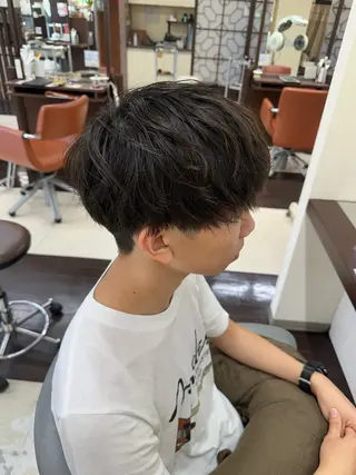 ショート カラー パーマ メンズ 毎月230人担当/ メンズヘア/清和武虎のヘアスタイル