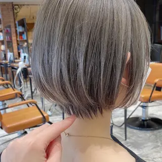 ショート 新宿　ショート・ボブ カットモデル募集のヘアスタイル