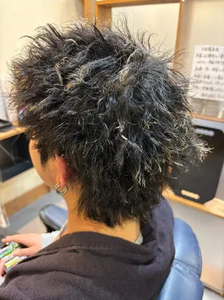 パーマ メンズ 木村 将太のヘアスタイル