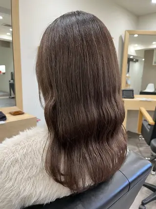 セミロング カラー (kakko) ayumiのヘアスタイル
