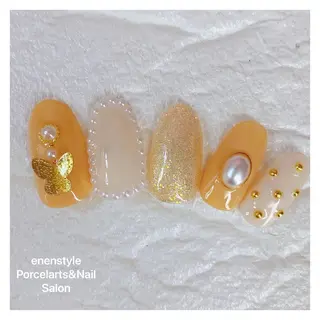 ミディアム ネイル 👑enen style👑のネイルデザイン