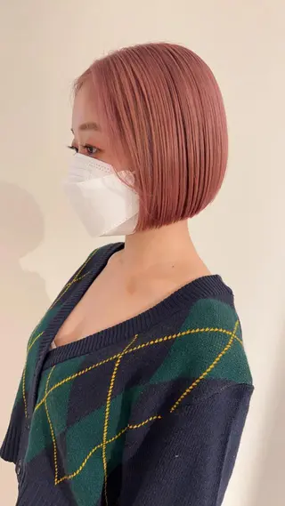 ショート 🫧ツヤ髪個室美容室 安食茉莉🫧のヘアスタイル