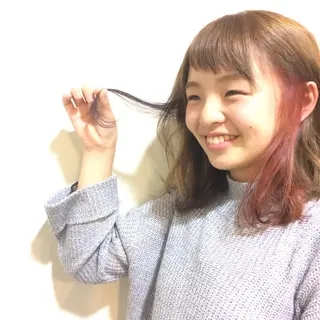ショート ミディアム セミロング ロング カラー パーマ ヘアアレンジ メンズ 岡田 杏のエステ・リラクイメージ