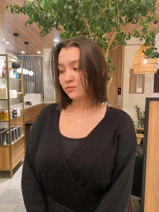 ミディアム カラー 🍃服部 雅哉🍃銀座◎のヘアスタイル