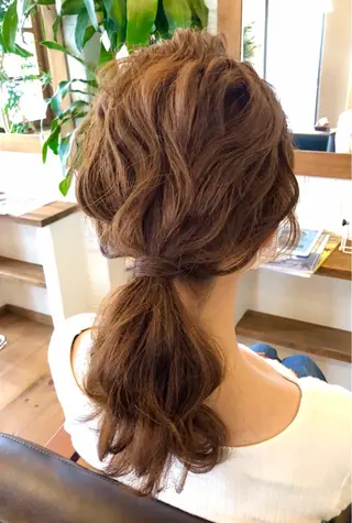 井上 歩美のヘアスタイル