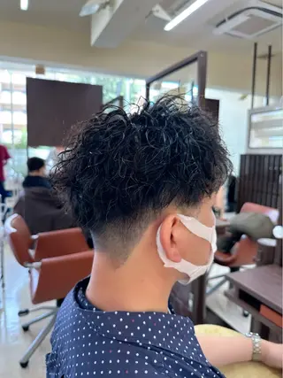 パーマ メンズ 成田で1番お悩み解決 の髪へ導くみつきのヘアスタイル