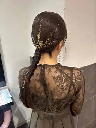 セミロング レイヤー/似合わせ /もえ🍊のヘアスタイル