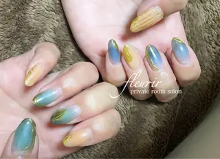 ネイル フルリール 【プライベートサロンのネイルデザイン