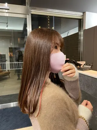 セミロング カラー 山元 翔平(shohei)のヘアスタイル
