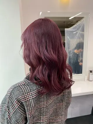 セミロング カラー ヘアアレンジ キッズ TRU Shino🦋のマツエク・マツパデザイン