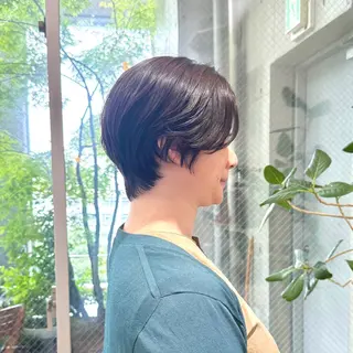 ショート カラー 🌷ショートレイヤー ヘッドスパ🌷鈴木のヘアスタイル