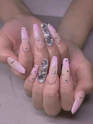 ネイル 長さだし専門店 M2　rikaのネイルデザイン