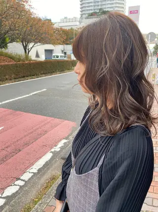 ロング カラー デザインカラー モデル募集🌈のヘアスタイル