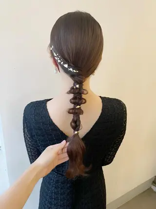 ロング ✨透明感ケアカラー✨ 長野ゆきなのヘアスタイル