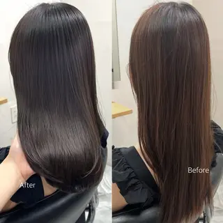 ミディアム 前川 朋香のヘアスタイル