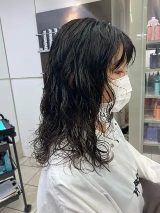 ショート パーマ ショートヘア / 星野菜月のヘアスタイル