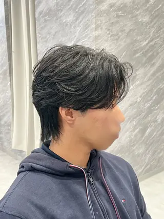 メンズ ulus kobe 藤枝大地のヘアスタイル