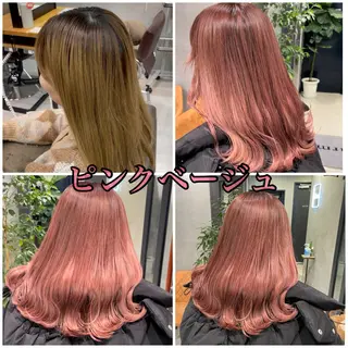セミロング メンズ縮毛矯正 ブリーチカラー/まやのヘアスタイル
