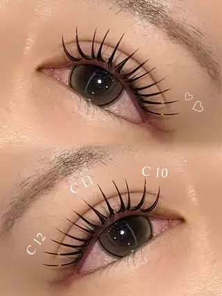 マツエク・マツパ il Anng 伊藤  妃那のマツエク・マツパデザイン