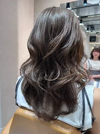 ロング レイヤー/美髪矯正 /赤味消し 古舘悠登のヘアスタイル