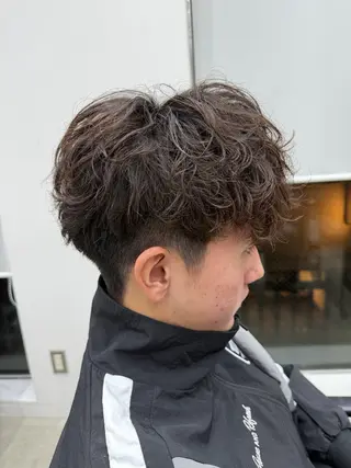 パーマ メンズ fifth天神 パーマ特化/石橋航海のヘアスタイル