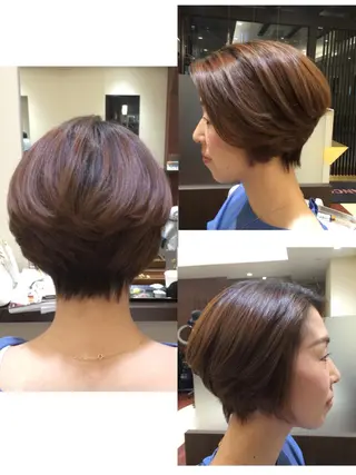 ショート 池田 寿子のヘアスタイル