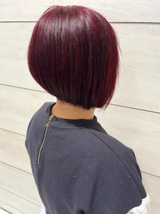 ショート カラー noll【今池駅前】 池田碧花のヘアスタイル