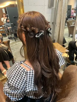 ロング ヘアアレンジ 森田 琴心のヘアスタイル