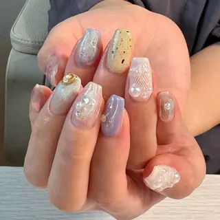 ネイル amuse ニュアンス/個性派のネイルデザイン
