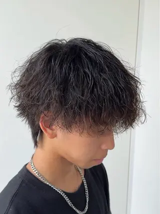ショート パーマ メンズパーマ/ メンズ特化/寺阪拓真のヘアスタイル