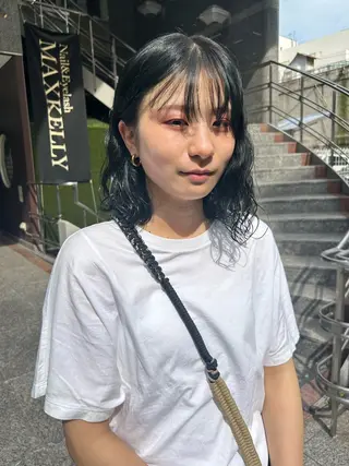 ミディアム stylist 倉本恋のヘアスタイル
