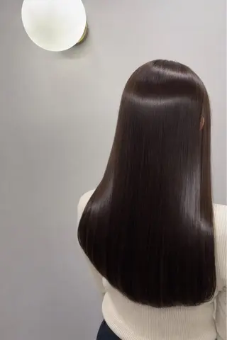 セミロング カラー ヘアアレンジ 二ヶ月綺麗が続く デザイン/星野六三四のヘアスタイル