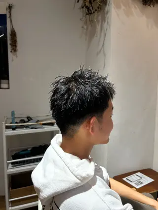 ショート メンズ 池田 洸斗のヘアスタイル