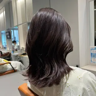 セミロング Cocosia 山口のヘアスタイル