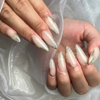 ロング ネイル 下妻ネイルサロン/ 持ちの良いネイルのネイルデザイン