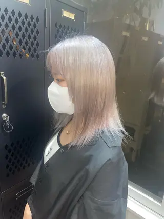 カラー ハイトーン職人 ♡中島凱人のヘアスタイル