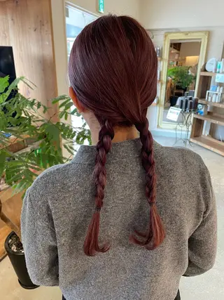 ロング 透明感カラー🫧/ レイヤー/髪質改善のヘアスタイル