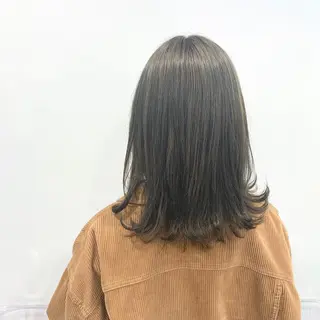 ミディアム カラー ヘアアレンジ ネイル マツエク・マツパ EMANON池袋3rd所属・ダブルカラー｜ なおき｜池袋美容師のヘアスタイル