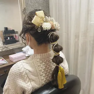 ロング ヘアアレンジ Hair Labo ASH  あみん♡のヘアスタイル