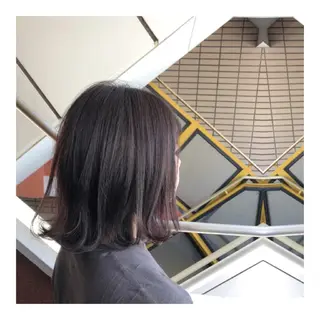 ミディアム カラー ヘアアレンジ Joshua / 素髪改善のヘアスタイル