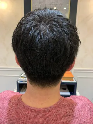 メンズ 粟田 めぐみのヘアスタイル